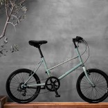 BRUNO BIKE 『MIXTE』 BLACK EDITION 【GREY GREEN】